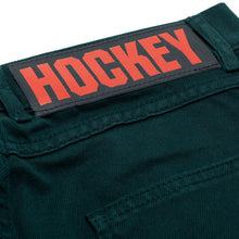 Load image into Gallery viewer, Hockey "Double Knees Jean" Pants // Dark Green
