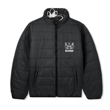 Load image into Gallery viewer, Butter Goods “Jun Reversible“ Puffer // Black / Black
