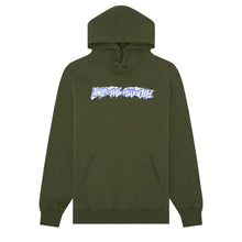 Load image into Gallery viewer, Fucking Awesome “Cut Out Logo" Hoodie // Army Green
