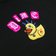 Load image into Gallery viewer, Dime "Rebel Chenille" Hoodie // Black
