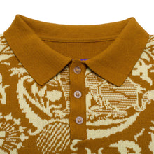 Load image into Gallery viewer, Fucking Awesome "Fancy" Knitted Sweater // Gold/ Ivory
