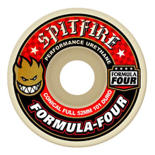 Load image into Gallery viewer, Spitfire "Formula 4" Conical Full 101A // Red
